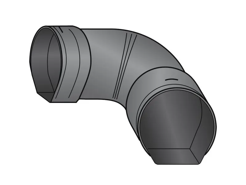 Strasil-Bogen 90&deg; DN 100