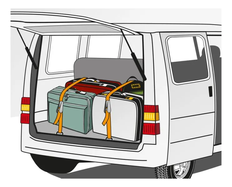 Spanngurt 2x2,5 m mit Schnellverstellung
