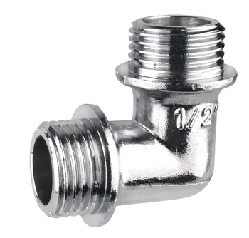 Winkel Verchromt  1/2 AG