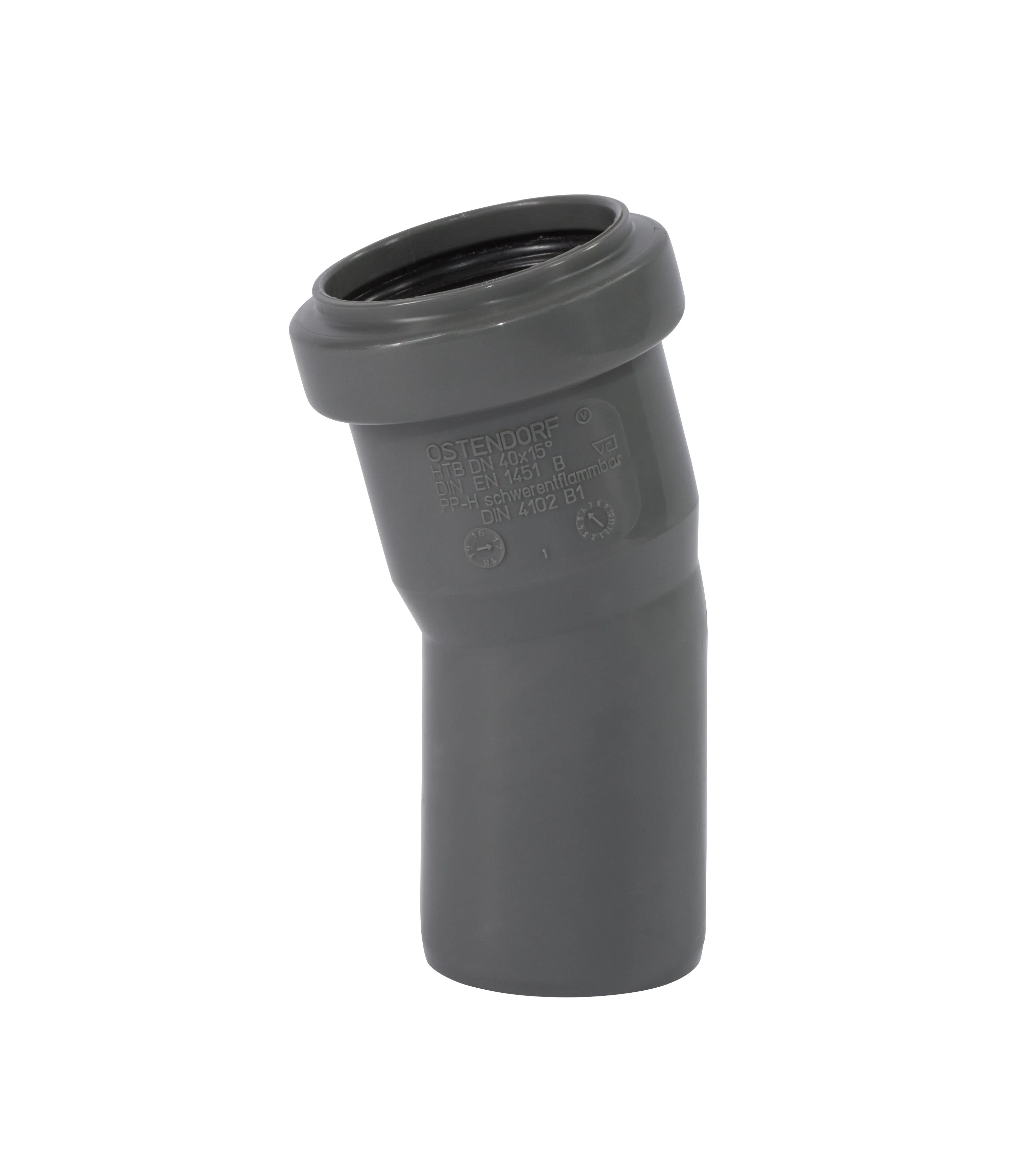 HTsafeB Bogen DN 40 15 &deg;