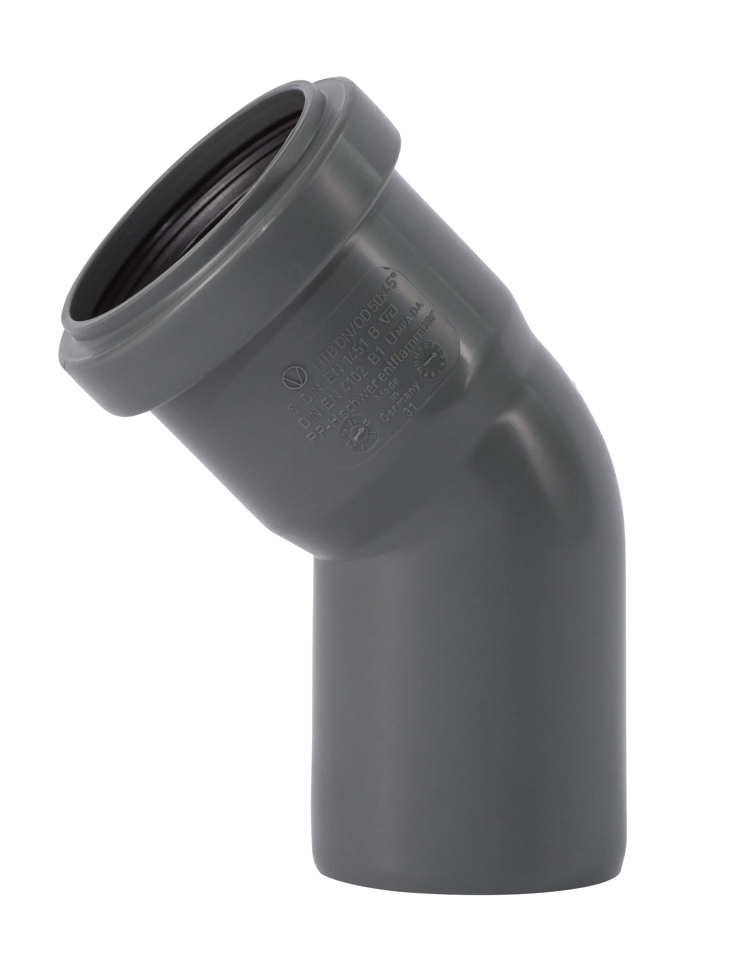 HTsafeB Bogen DN 50 45 &deg;