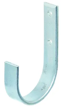 Wandhaken gebogen verz. 110x60x60x20 mm