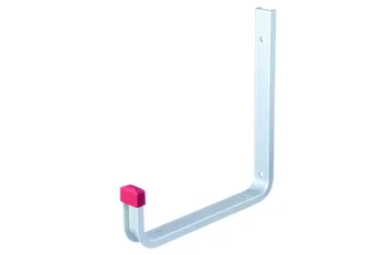 Wandhalter abgewinkelt Alu 190x200 mm