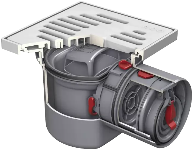 ACO Junior, Typ 5 Kellerablauf