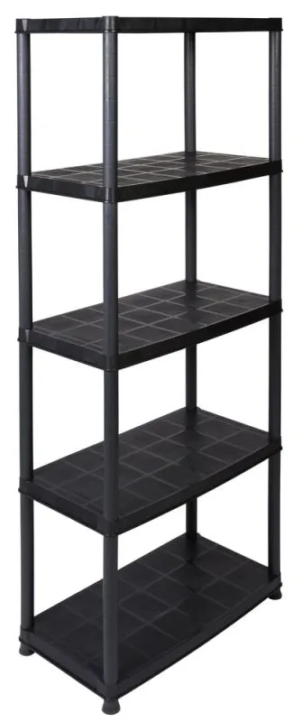 Steckregal Kunststoff schwarz