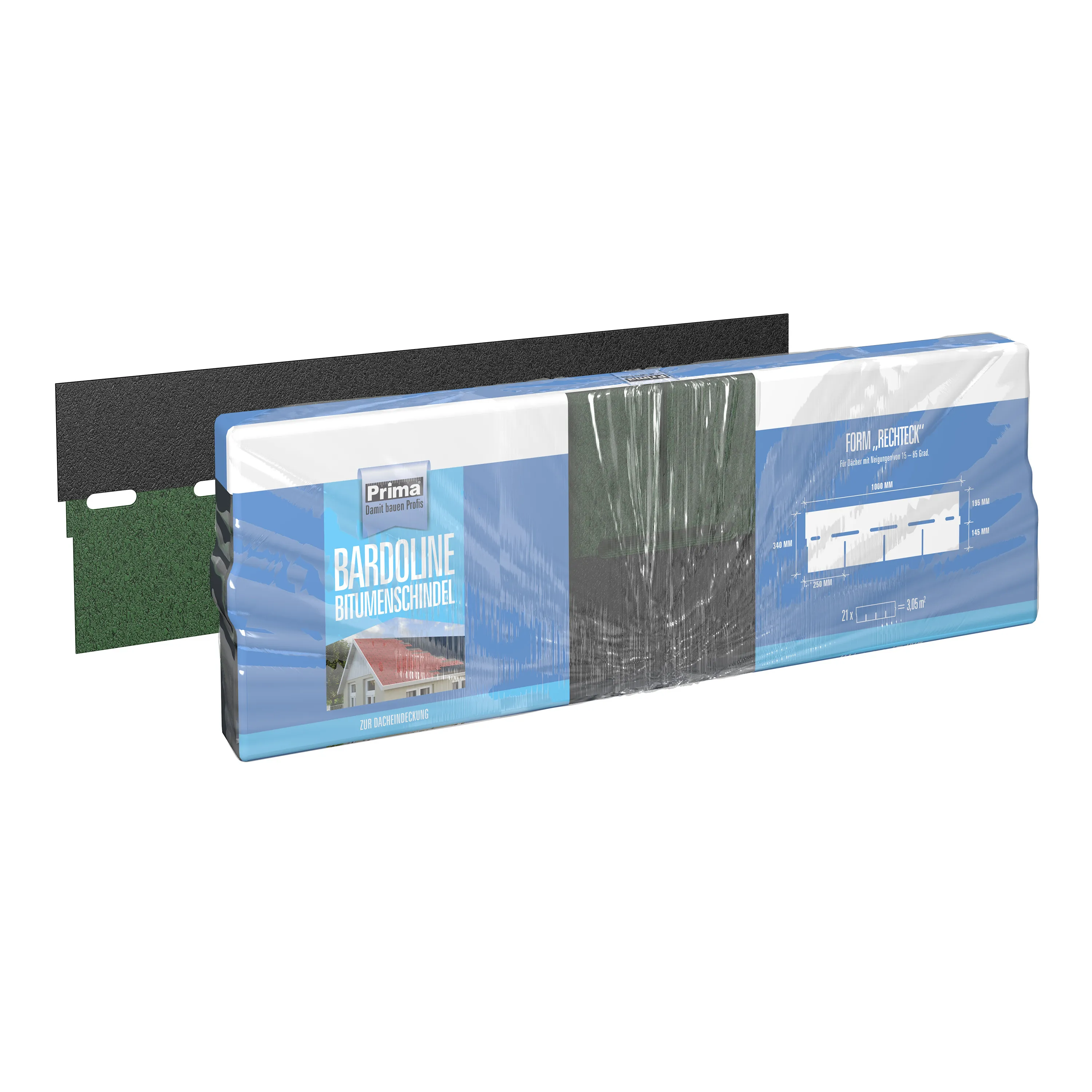 Prima Bitumenschindeln Rechteck