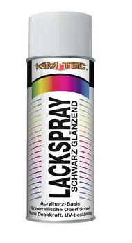 KIM-TEC Lackspray Gl&auml;nzend schwarz