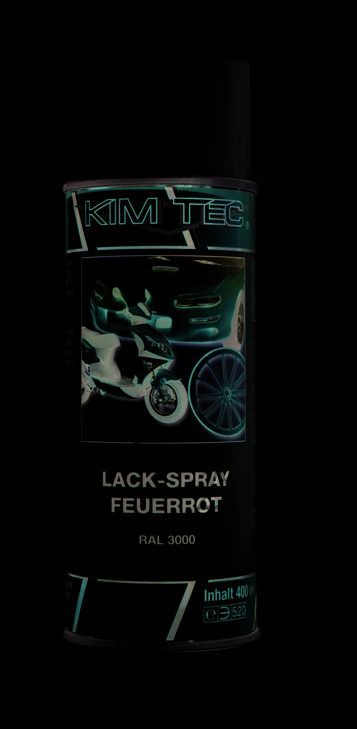 KIM TEC Lackspray feuerrot