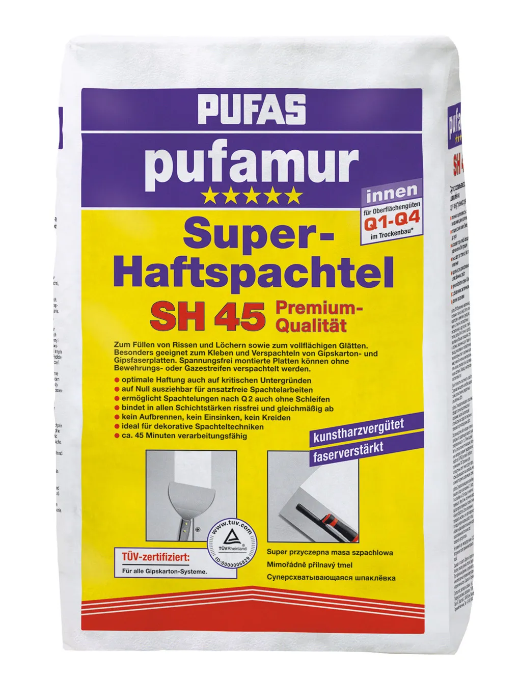 Pufas pufamur Super-Haftspachtel SH45