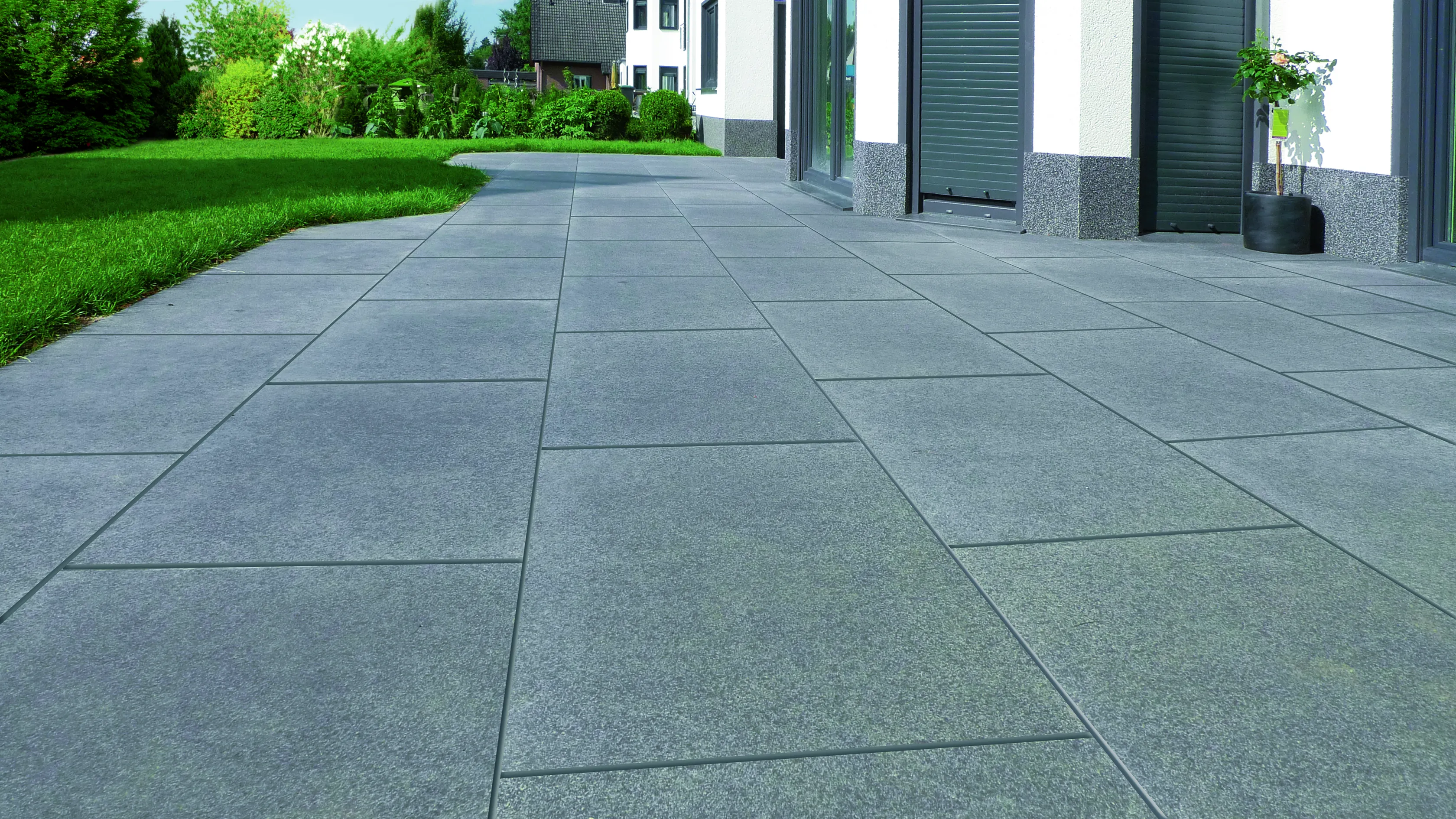 EL Manhattan schwarz glasiert