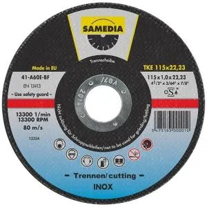 Korund-Trennscheibe TKE 115x1,0x22,23 mm