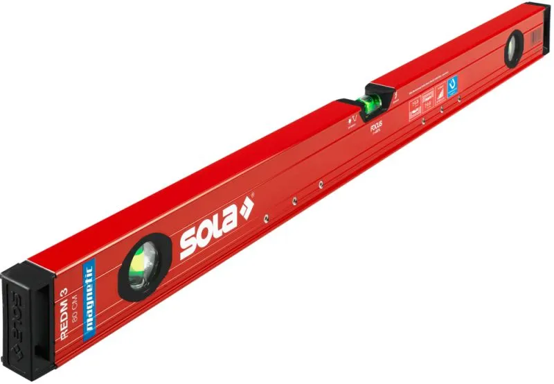 SOLA RedM 3 60 cm Alu-Magnetwasserwaage