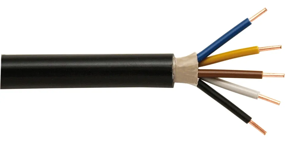 Erdkabel NYY-J 5x1,50 qmm schwarz