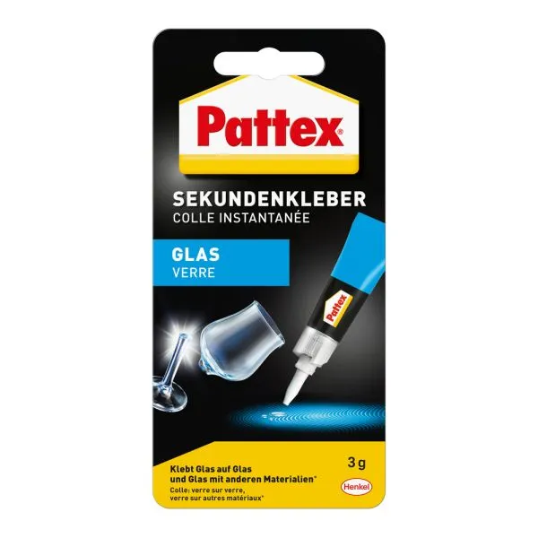 Pattex Sekundenkleber-Glas