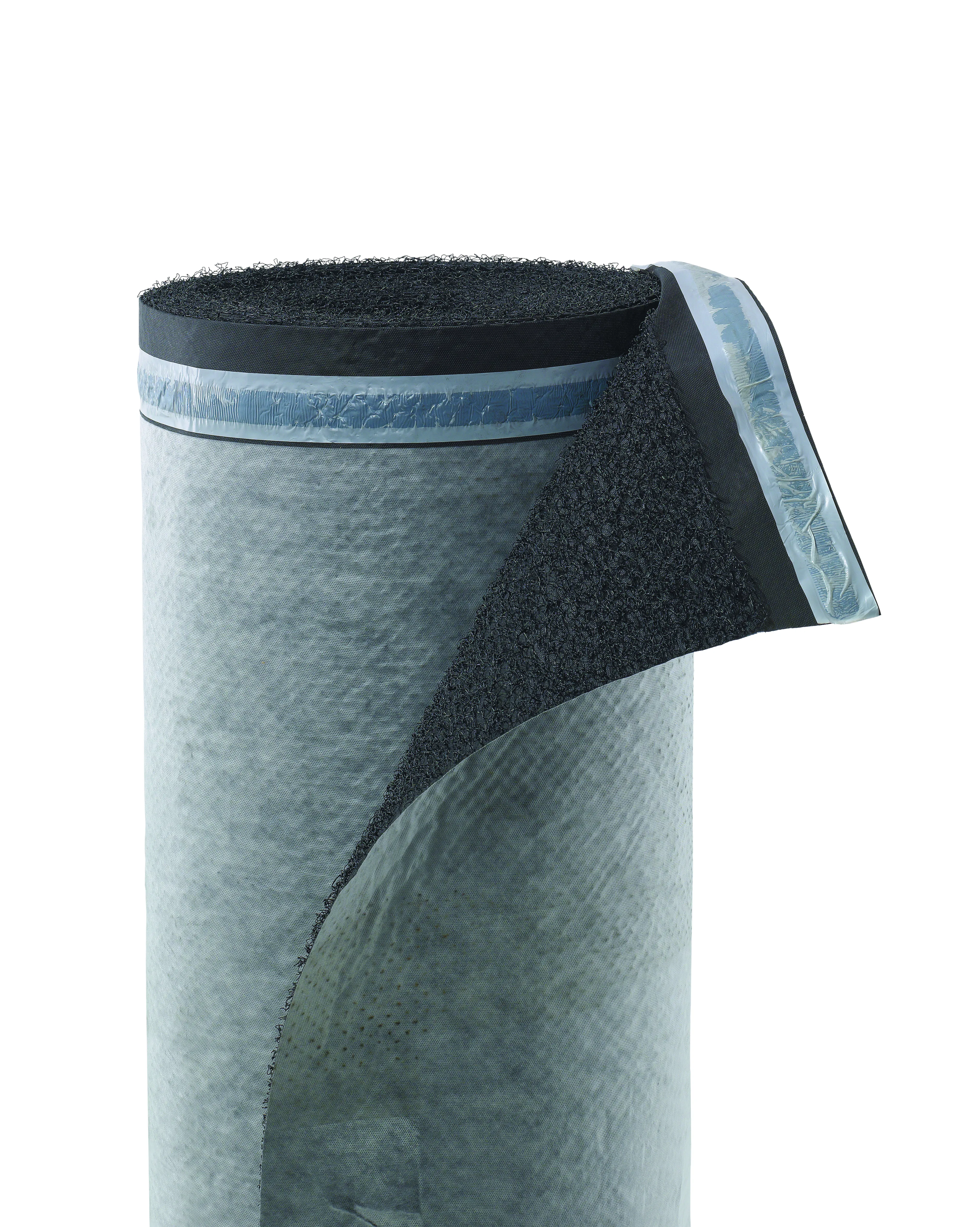 Diff.Trennlage u. monofiles Wirrgelege