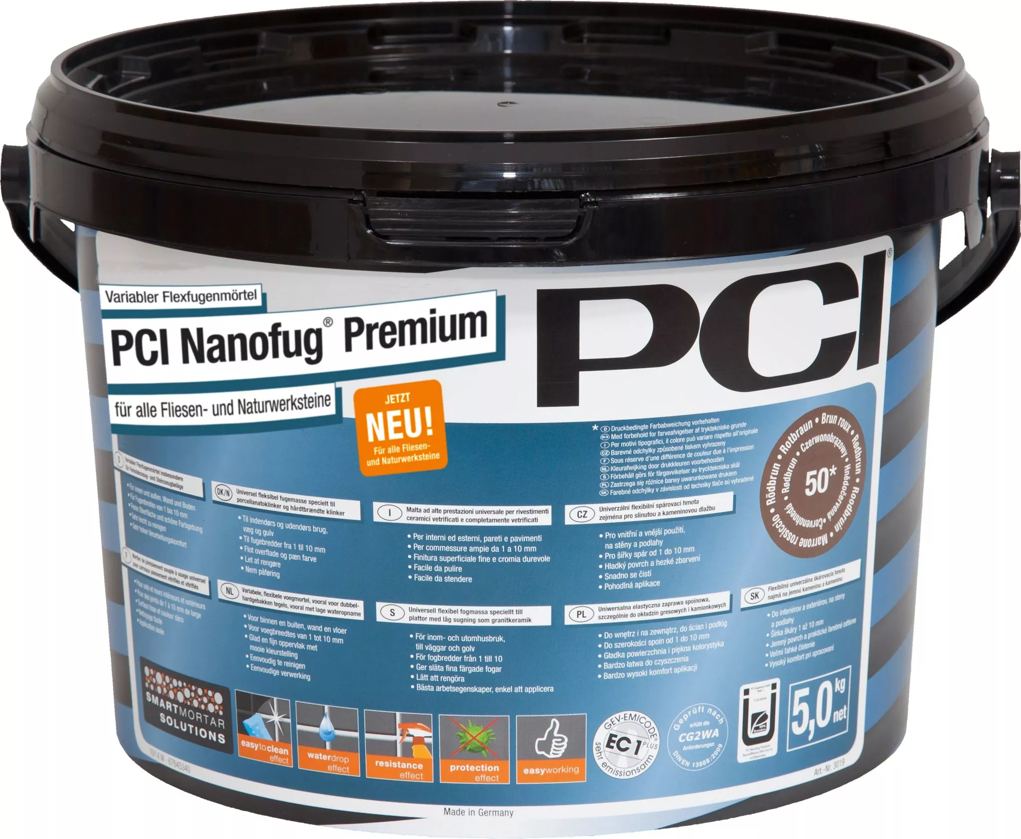 PCI Nanofug Premium mokka 5kg PCI Nanofug Premium mokka 5kg