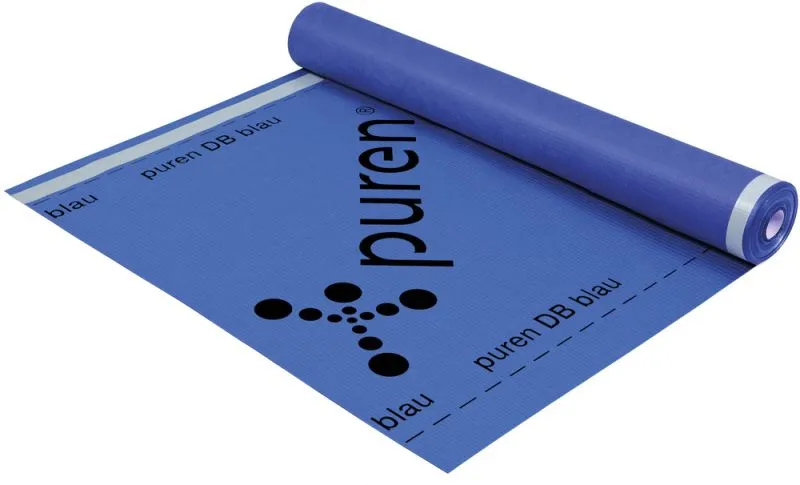 Puren Konfektionssperre Top DB blau