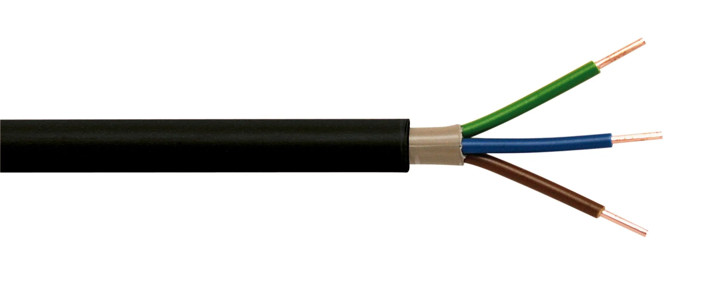 Erdkabel NYY-J 5x1,5 50m Ring