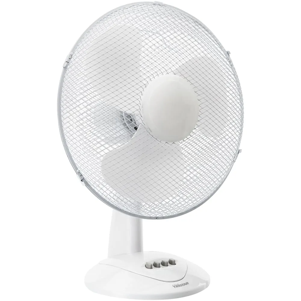 Tisch-Ventilator 50 Watt wei&szlig; 40cm