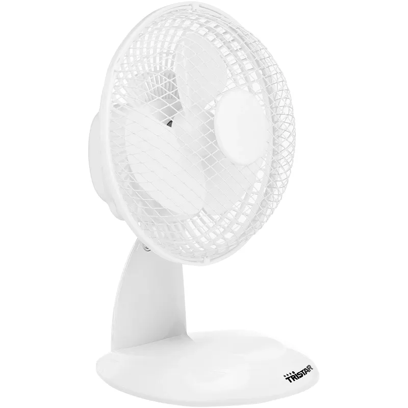 Tischventilator VE-5909 wei&szlig; 15W &Oslash;15cm