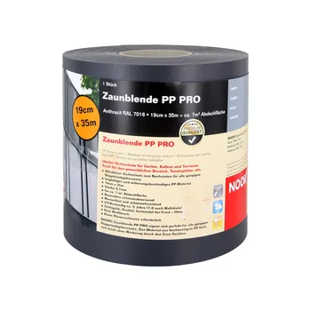 Zaunblende PRO 19cmx35m anthrazit