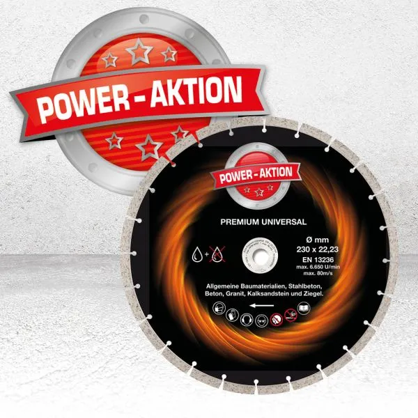 Diamant-Scheibe Power-Aktion