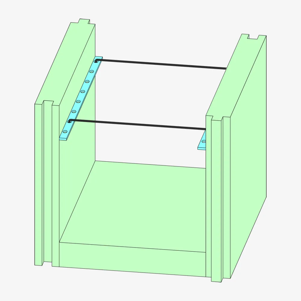 Lohr Sturzschalung Typ SK 35 mit Anklerl