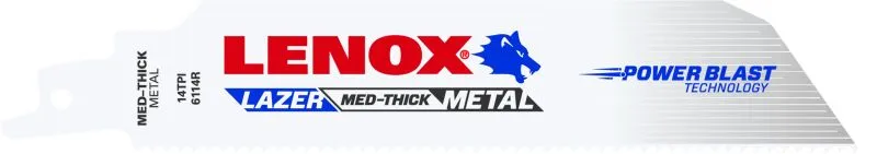 Lenox S&auml;bels&auml;geblatt BIM Metall 125mm