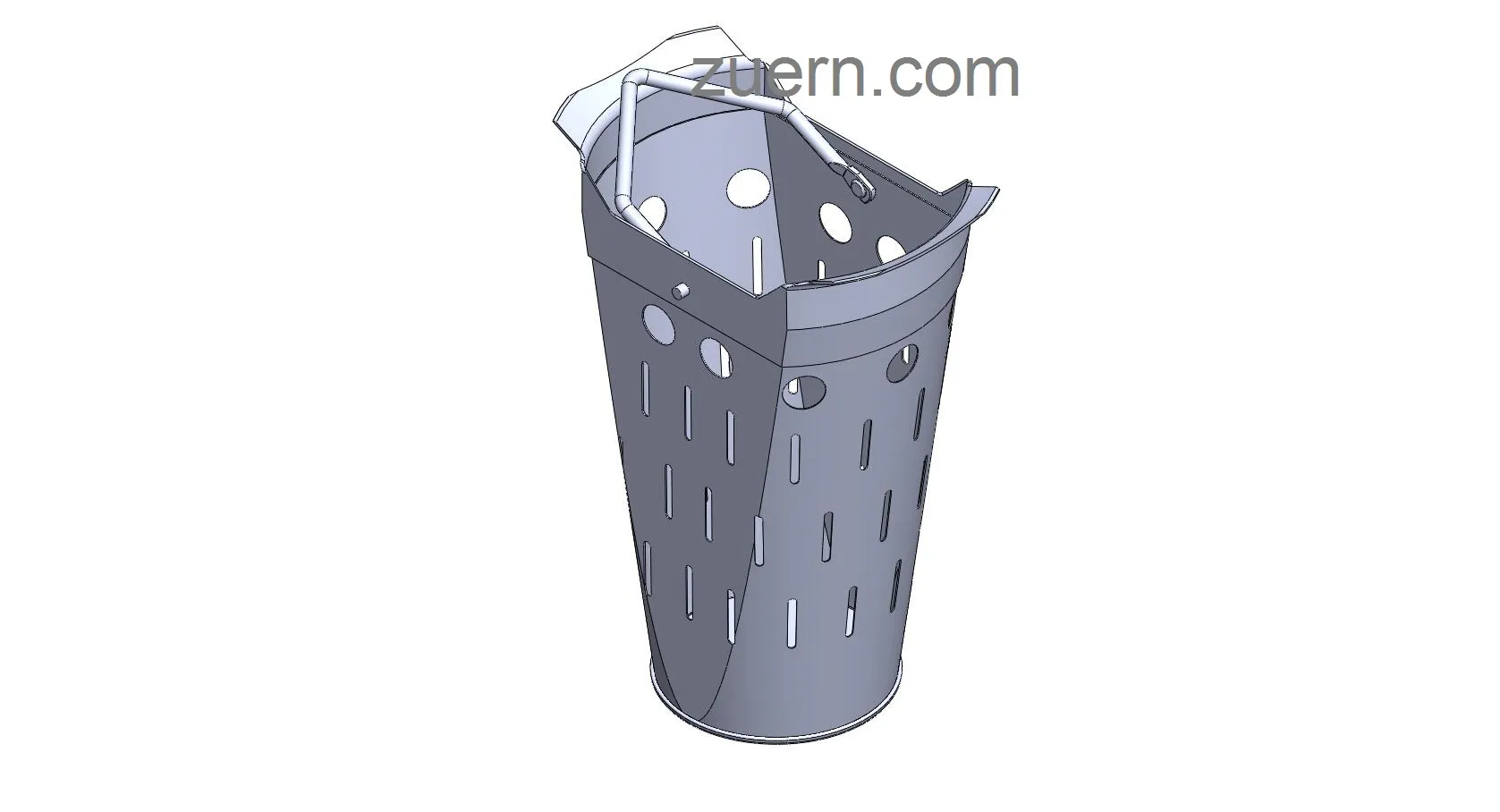 L&auml;ngsrekordeimer verzinkt lang