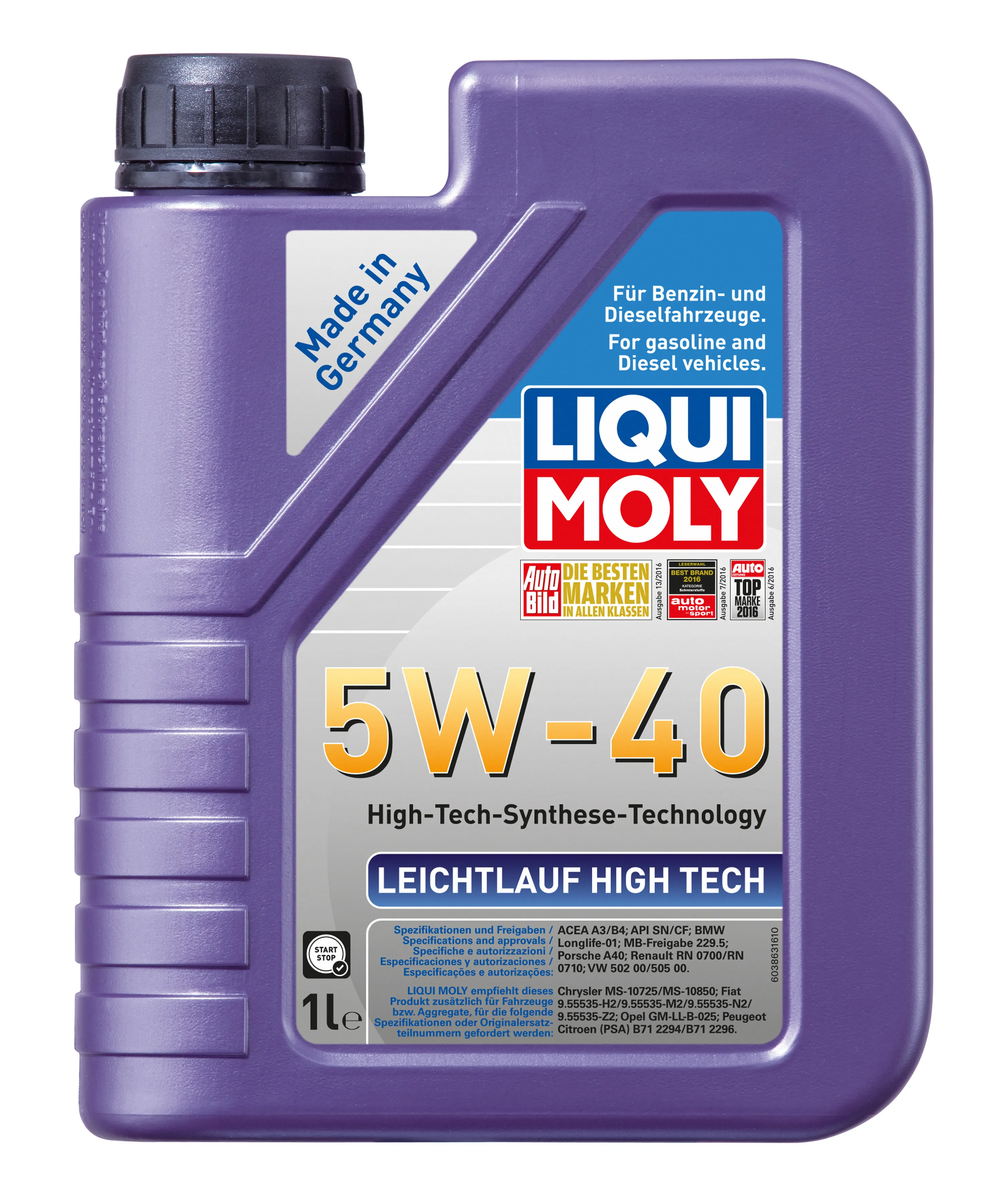 Liqui Moly Motor&ouml;l Leichtlauf High Tech