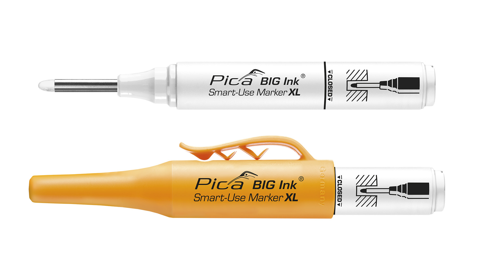 Pica BIG-Ink Smart-Use Marker XL weiß - Messen/Markieren - Leinweber ...