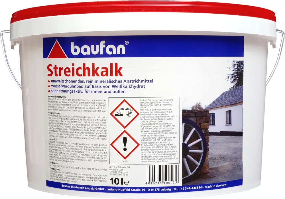 Baufan Streichkalk