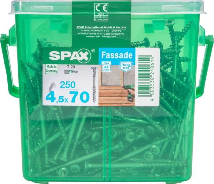 SPAX Fassadenschraube Edelstahl A2