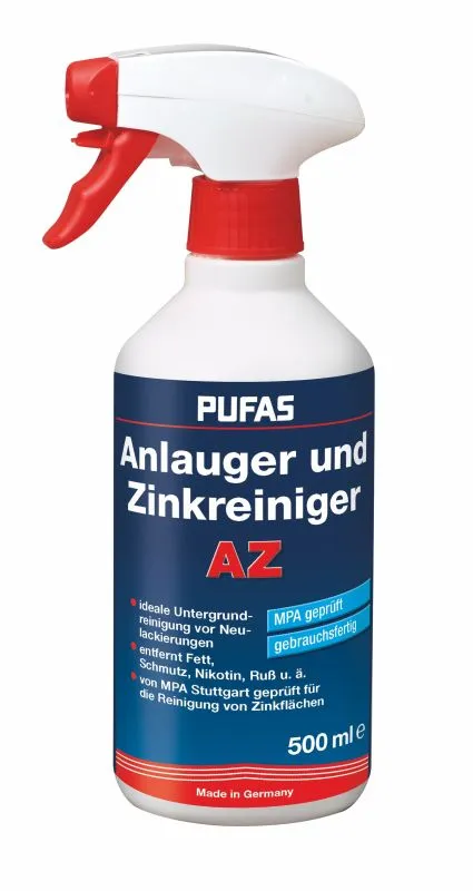 Pufas Anlauger und Zinkreiniger
