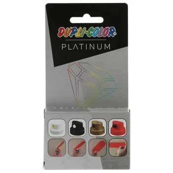 Spr&uuml;hkopf-Set Platinum 6 St.