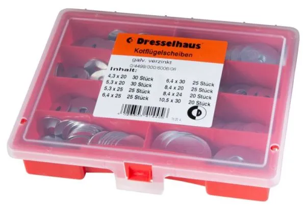 Sortiment Kotfl&uuml;gelscheiben 200-tlg.