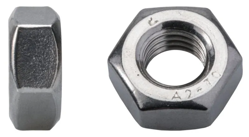 Sechskantmuttern Edelstahl A2 M6 mm