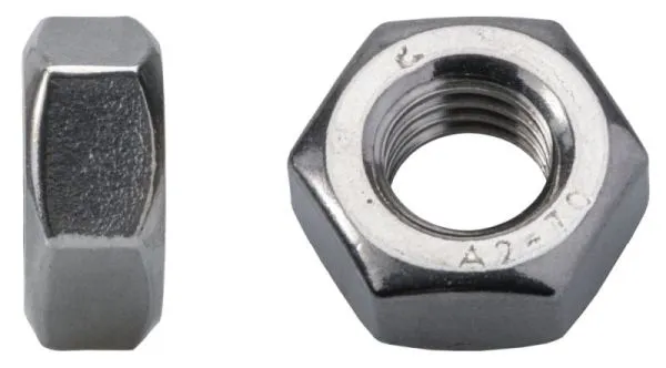 Sechskantmuttern Edelstahl A2 M6 mm