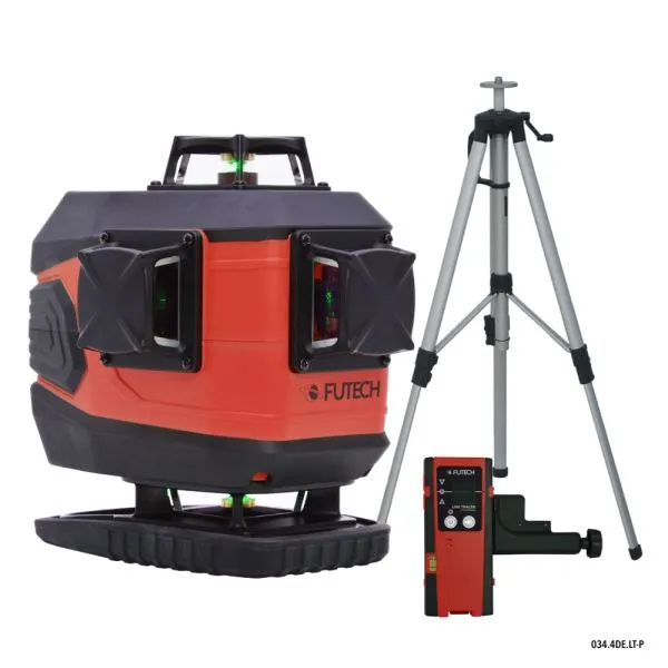 FUTECH 4x360&deg;Kreuzlinienlaser MC4DE Gr&uuml;n