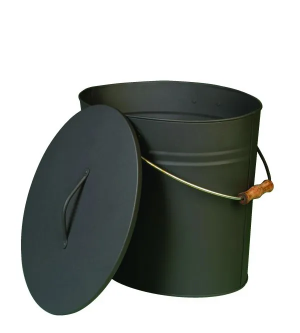 Ascheeimer 24 L mit Deckel