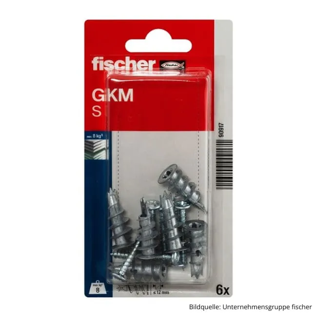 fischer Gipskartond&uuml;bel Metall GKM S K