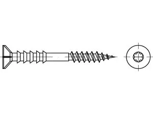 Justierschraube 6 x 110 - T25