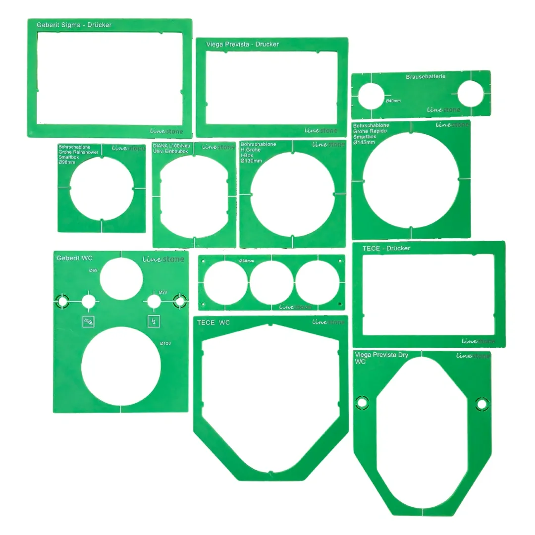 LineStone Schablonen Set
