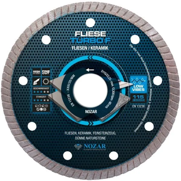 Fliese Turbo F 115x22,23mm