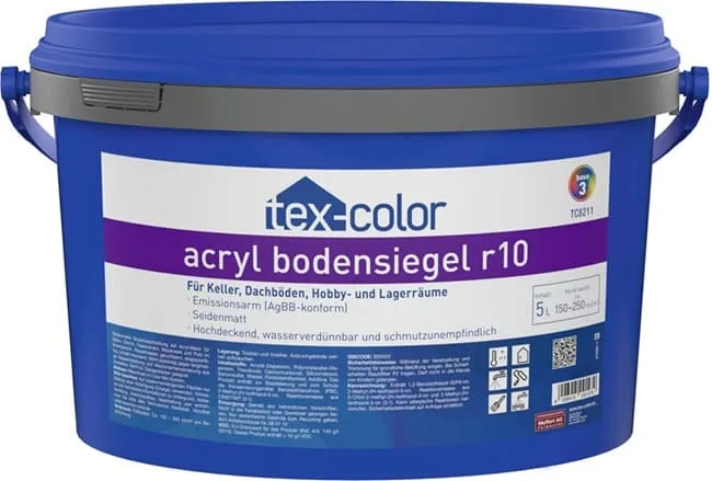 Tex-Color Acryl Bodensiegel steingrau