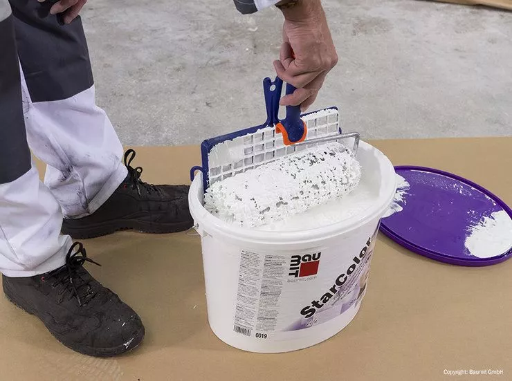 Baumit StarColor Siliconharzfarbe weiĂź Baumit StarColor Siliconharzfarbe weiß