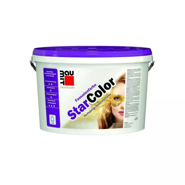 Baumit StarColor Siliconharzfarbe weiĂź Baumit StarColor Siliconharzfarbe weiß