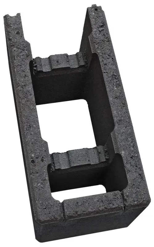 GZ Schalstein End-/Eckstein anthrazit