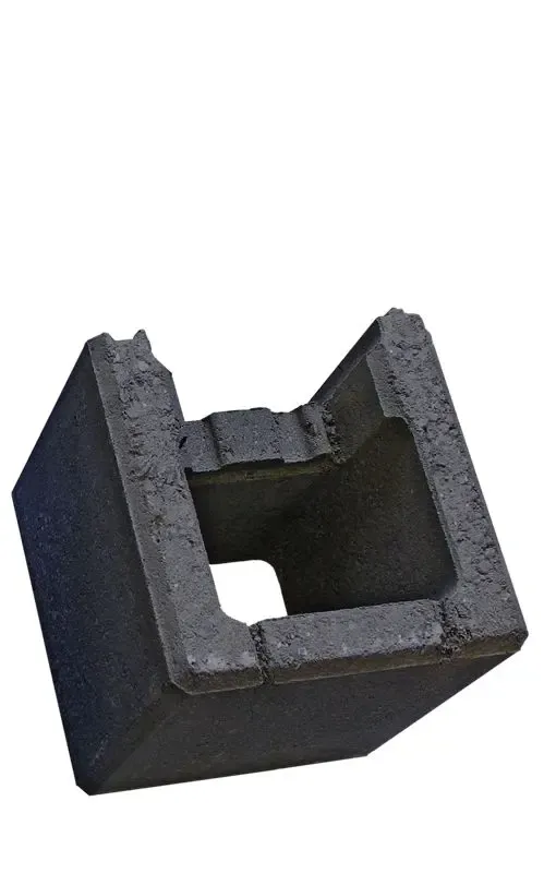 GZ Schalstein Endstein anthrazit