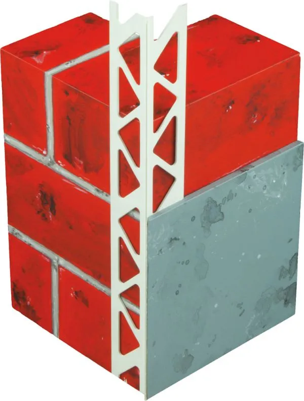 Eckprofil Dreiecksloch und Abzugskante